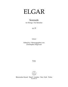 Serenade for Strings op. 20 by Elgar Edward for