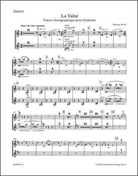 La Valse for Orchestra