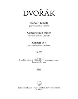 Concerto for Violoncello and Orchestra B minor op. 104 by Dvorak Antonin for