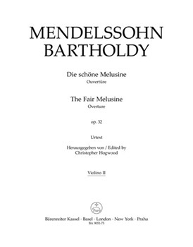 Die schone Melusine op. 32 -Ouverture- by Mendelssohn Felix for