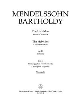 The Hebrides op. 26 -Concert Overture- by Mendelssohn Felix for