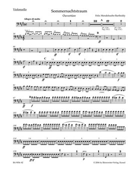 A Midsummer Night's Dream op. 21 -Concert Overture- by Mendelssohn Felix for