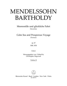 Calm Seas and Prosperous Voyage op. 27 (1828/1834) -Overture- by Mendelssohn Felix for