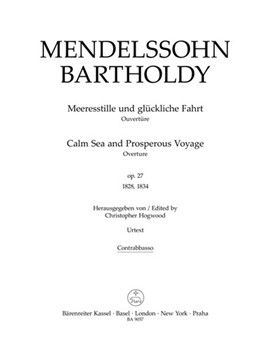 Calm Seas and Prosperous Voyage op. 27 (1828/1834) -Overture- by Mendelssohn Felix for