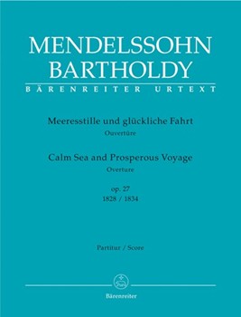 Calm Seas and Prosperous Voyage op. 27 (1828/1834) -Overture- by Mendelssohn Felix for Fl-Piccolo/2F