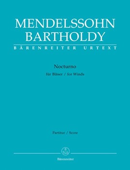 Nocturno For Winds by Mendelssohn Felix for Full Score