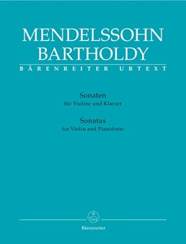 Sonatas For Violin & Piano by Mendelssohn Felix for Violin and Piano