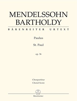 St. Paul op. 36 by Mendelssohn Felix for SSolo/ASol