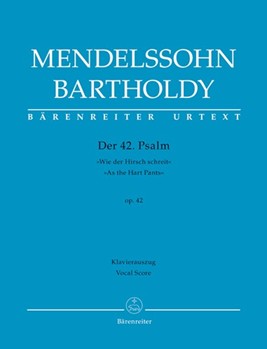 Psalm 42 by Mendelssohn Felix - Mendelssohn Barthold - for SSolo/2TSo