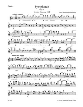 Symphony A minor op. 56 "Scottish" (1842-1843) by Mendelssohn Felix for