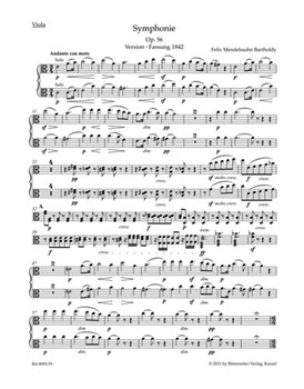 Symphony A minor op. 56 "Scottish" (1842-1843) by Mendelssohn Felix for
