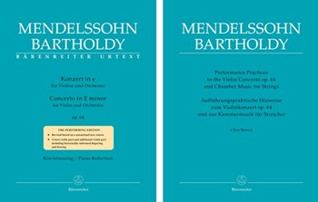 Concerto for Violin and Orchestra E minor op. 64 (Late version) by Mendelssohn Felix for V-Solo/2Fl