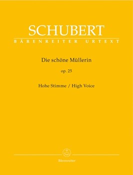 Die Schone Mullerin by Schubert Franz for High Voice Collection