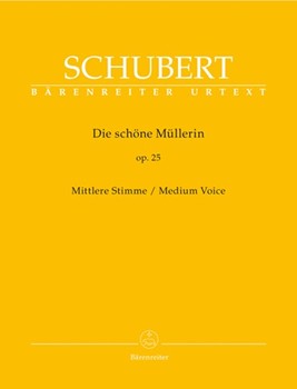 Die Schone Mullerin by Schubert Franz for Medium Voice