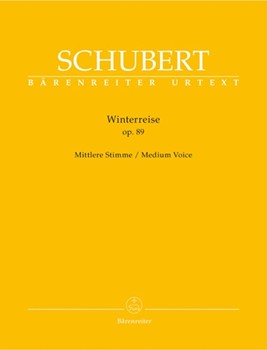 Winterreise by Schubert Franz for Medium Voice