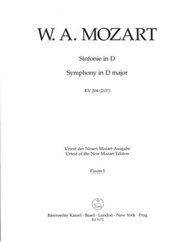 Symphony D major (based on Serenade K. 250 (248b)) by Mozart Wolfgang Amadeus for