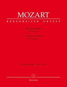 Concert Arias for Soprano by Mozart Wolfgang Amadeus - Beyer Christian - for Soprano