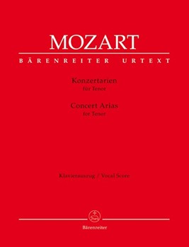 Concert Arias for Tenor by Mozart Wolfgang Amadeus - Beyer Christian - for Tenor Collection