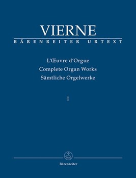 Symphony #1 Opus 14 by Vierne for Organ Solo