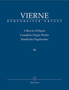 Complete Organ Works III by Vierne for Organ