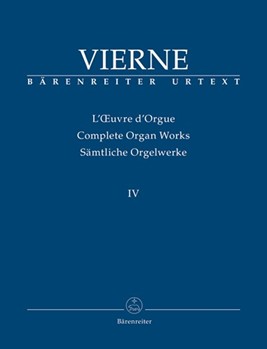 Complete Organ Works IV by Vierne for Organ