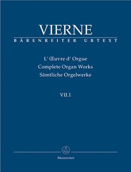 Complete Organ Works VII.1 by Vierne for Organ