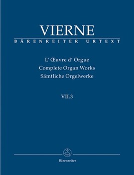 Complete Organ Works VII.3 by Vierne for Organ