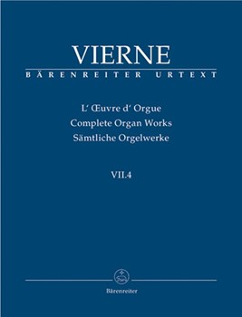 Complete Organ Works VII.4 by Vierne for Organ