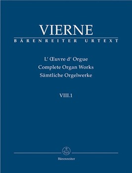 Complete Organ Works VIII.1 by Vierne for Organ