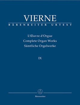 Complete Organ Works IX by Vierne for Organ