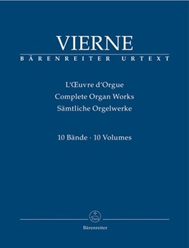 Complete Organ Works I-X by Vierne Louis for Org
