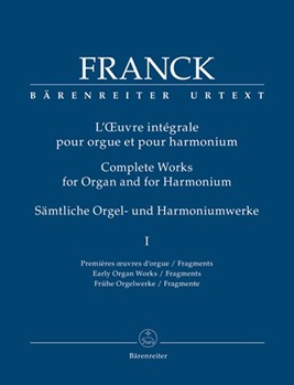 Complete Works for Organ Bk 1 by Franck for Organ