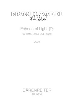 Echoes of light for Flute Oboe and Bassoon (2004) by Zabel Frank for Fl/Ob/bass