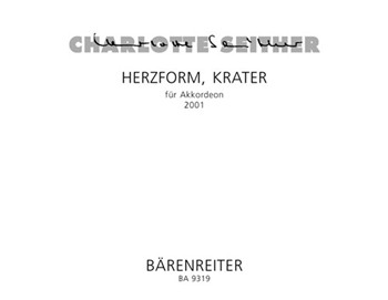 Herzform Krater fur Akkordeon (2001) by Seither Charlotte for accordion