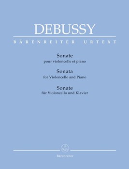 Sonate by Debussy Claude - Back and Woodfull-Harris - for Cello and Piano