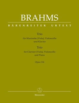 Trio Op114 by Brahms Johannes - Hogwood Christopher - for Piano Trio