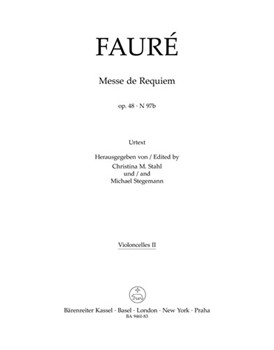 Requiem op. 48 (Version of 1900) by Faure Gabriel for
