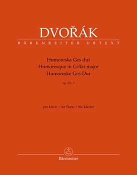 Humoresque In G Flat Major by Dvorak Antonin for Piano