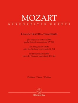Grande Sestetto Concertante Parts by Mozart Wolfgang Amadeus - Hogwood Christopher - for Str Lg Ens