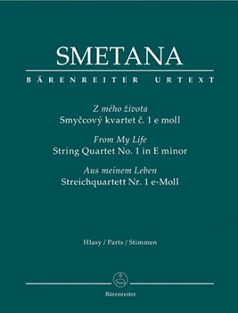 String Quartet #1 In E Minor - Parts - --from My Life-- by Smetana Bedrich for Str Quartet