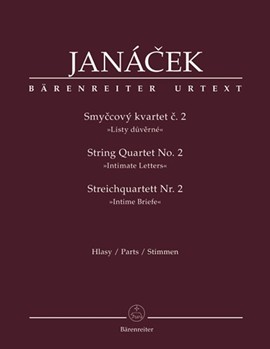 String Quartet #2 - Parts by Janacek Leos for Str Quartet