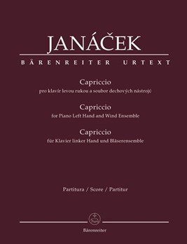 Capriccio for Piano Left Hand and Wind Ensemble by Janacek Leos for Piano-Solo
