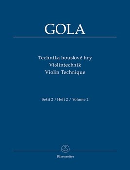 Violin Technique Volume 2 by Gola for Violin Method
