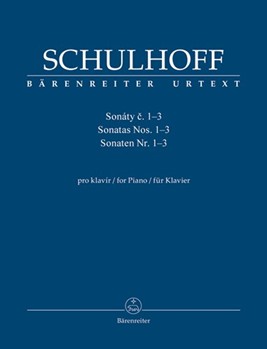 Sonatas #1-3 by Schulhoff Erwin - Kube Michael - for Piano
