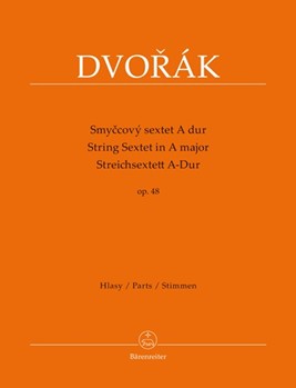 String Sextet A major op. 48 by Dvorak Antonin for Str Sextet