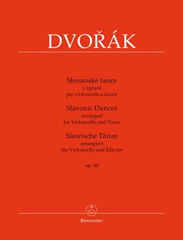 Slavonic Dances op. 46 by Dvorak Antonin - Gemrot Jirl - for Cello and Piano
