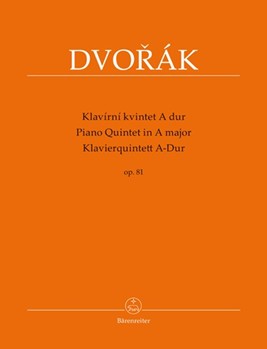 Piano Quintet A major op. 81 by Dvorak Antonin for Chamb Ens