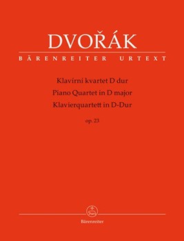 Piano Quartet D Major Op. 23 by Dvorak Antonin - Tait Robin - for Chamber En