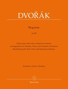 Requiem op. 89 (Arrangement for Soloists Choir and Chamber Orchestra) by Dvorak Antonin - Linckelmann Joachim - for SSolo/ASol