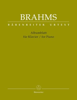Albumleaves by Brahms Johannes - Hogwood - for Piano